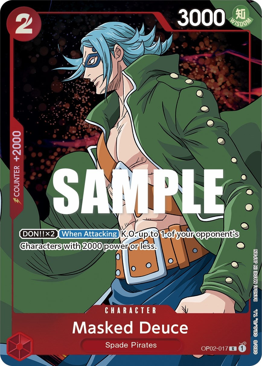 Image for Masked Deuce (Alternate Art) (OP02-017) (Paramount War) - One Piece Card Game