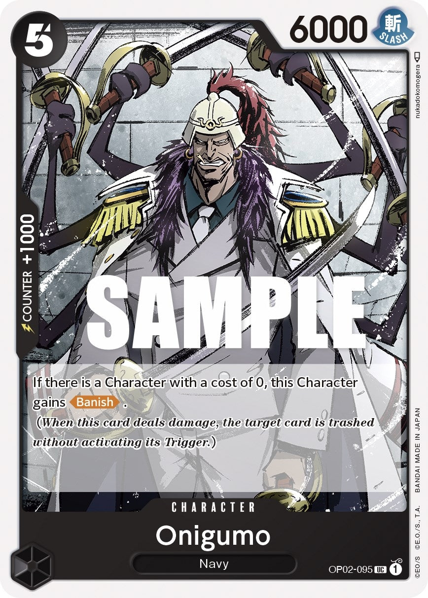 Image for Onigumo (OP02-095) (Paramount War) - One Piece Card Game