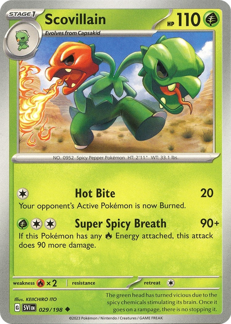 Image for Scovillain (029/198) (SV01: Scarlet & Violet Base Set) - Pokemon