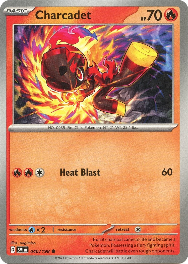 Image for Charcadet (040/198) (SV01: Scarlet & Violet Base Set) - Pokemon