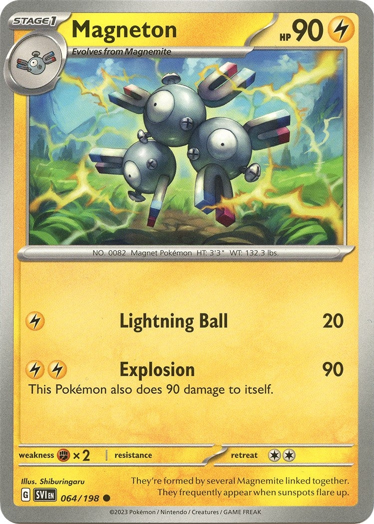 Image for Magneton (064/198) (SV01: Scarlet & Violet Base Set) - Pokemon