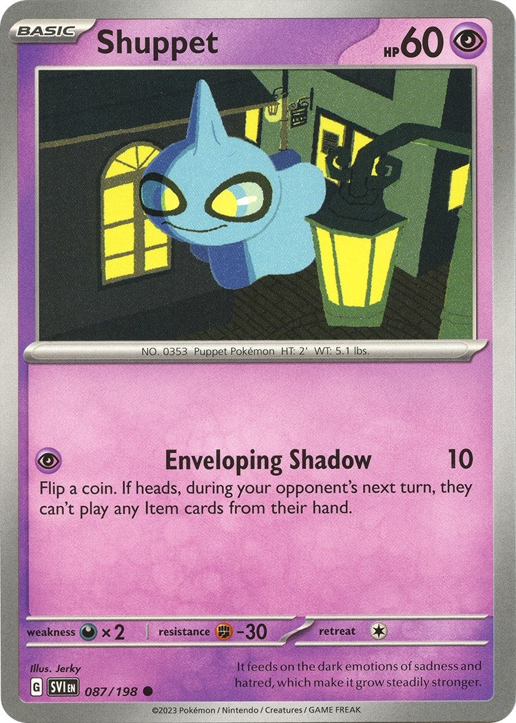 Image for Shuppet (087/198) (SV01: Scarlet & Violet Base Set) - Pokemon