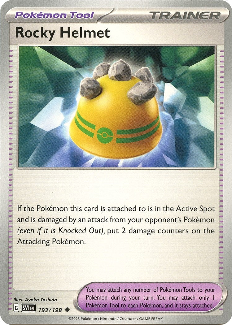 Image for Rocky Helmet (193/198) (SV01: Scarlet & Violet Base Set) - Pokemon