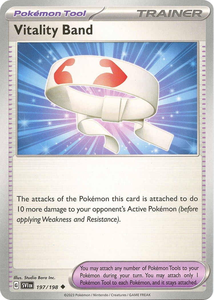Image for Vitality Band (197/198) (SV01: Scarlet & Violet Base Set) - Pokemon
