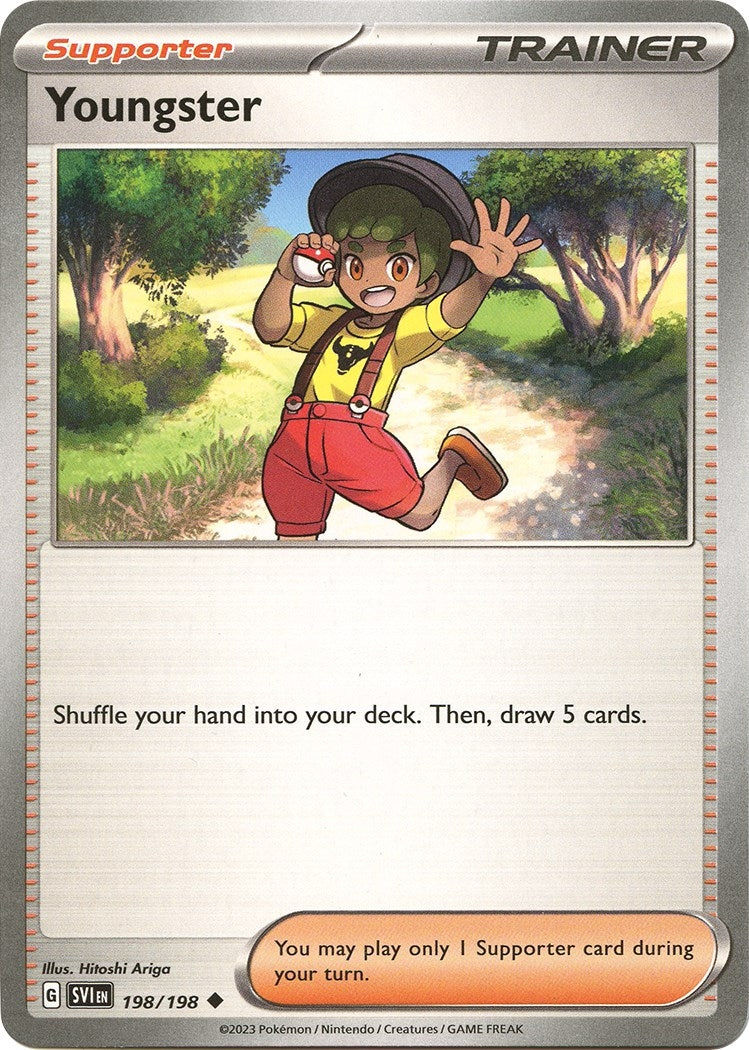 Image for Youngster (198/198) (SV01: Scarlet & Violet Base Set) - Pokemon