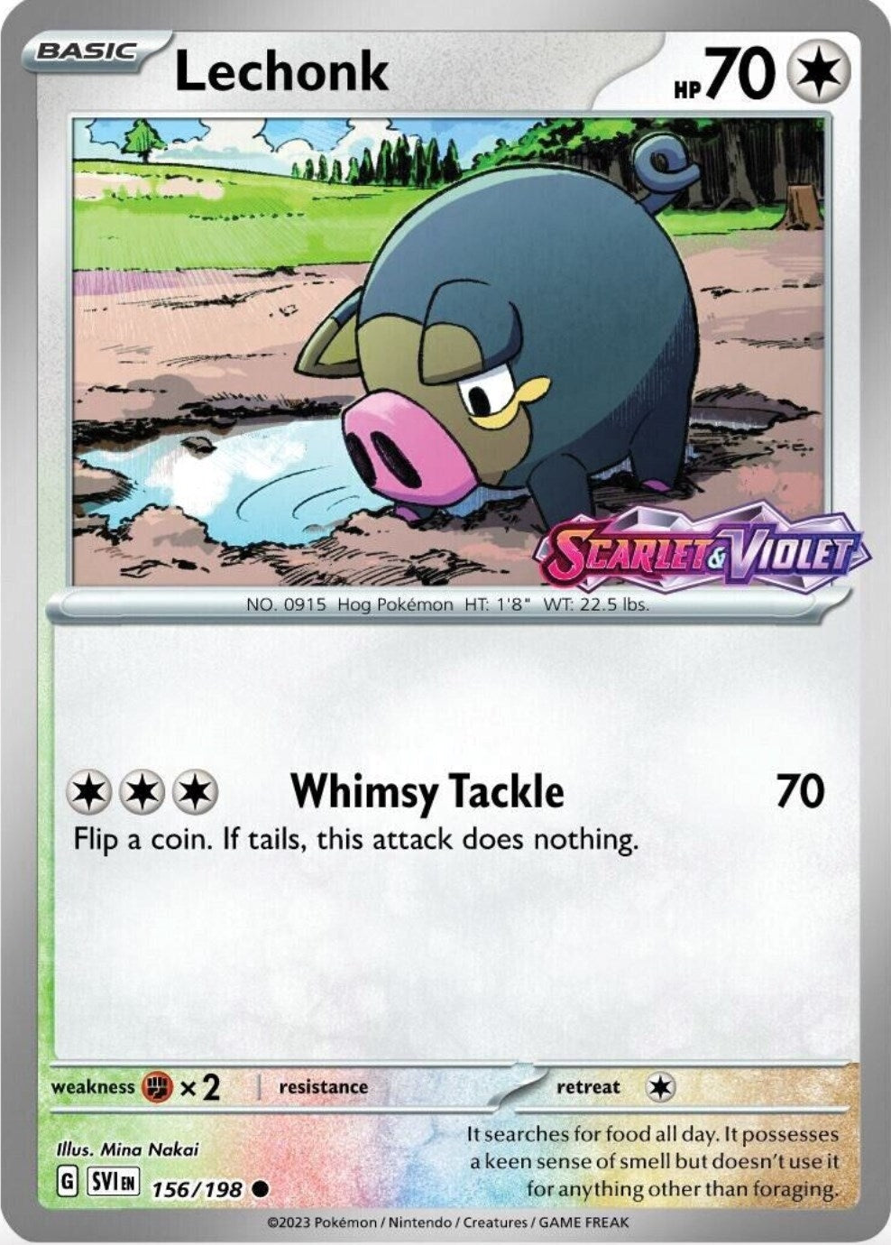 Image for Lechonk - 156/198 (Best Buy Promo) (156/198) (Miscellaneous Cards & Products) - Pokemon