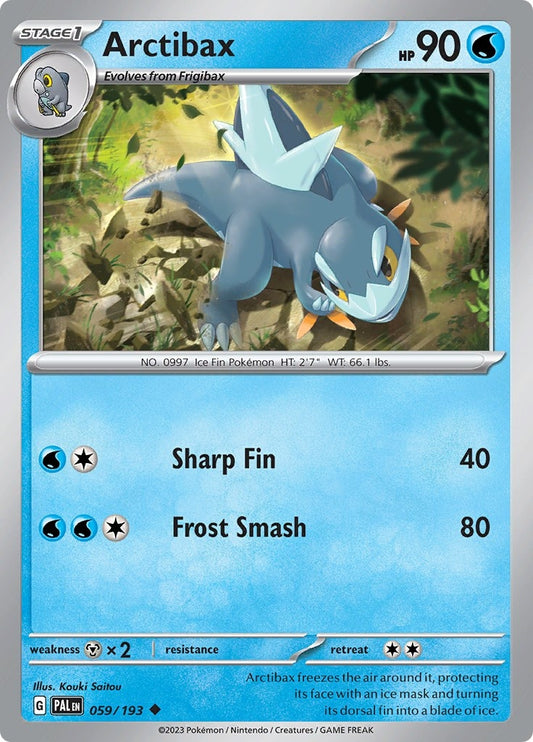 Image for Arctibax (059/193) (SV02: Paldea Evolved) - Pokemon