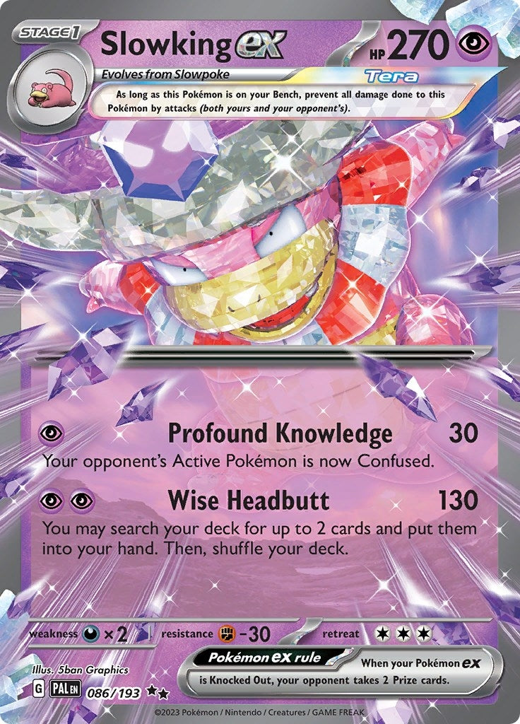 Image for Slowking ex (086/193) (SV02: Paldea Evolved) - Pokemon
