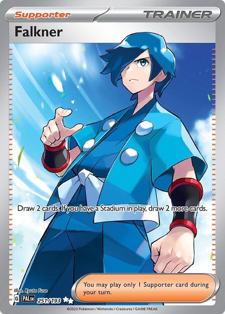 Image for Falkner (251/193) (SV02: Paldea Evolved) - Pokemon