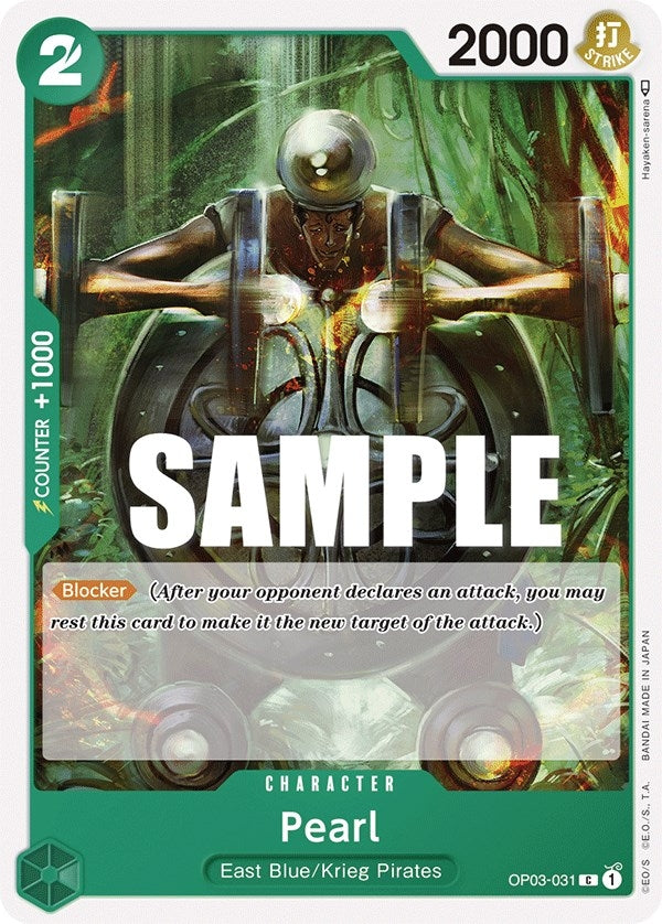 Image for Pearl (OP03-031) (Pillars of Strength) - One Piece Card Game