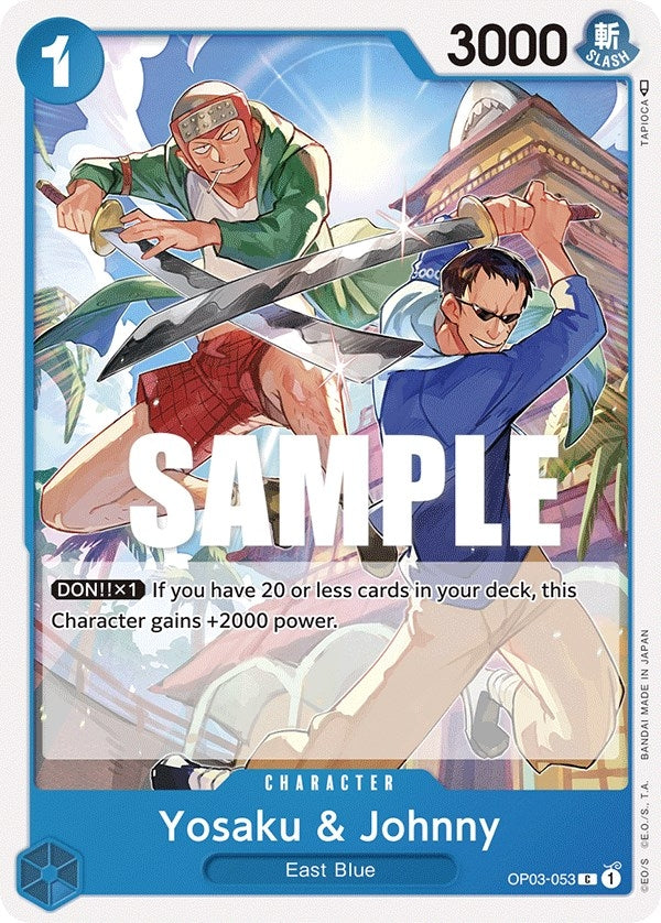 Image for Yosaku & Johnny (OP03-053) (Pillars of Strength) - One Piece Card Game