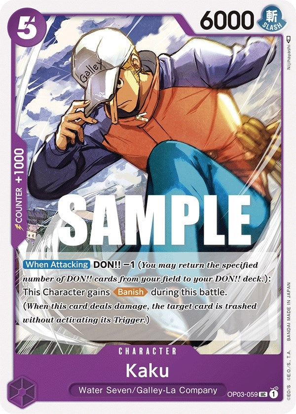 Image for Kaku (059) (OP03-059) (Pillars of Strength) - One Piece Card Game