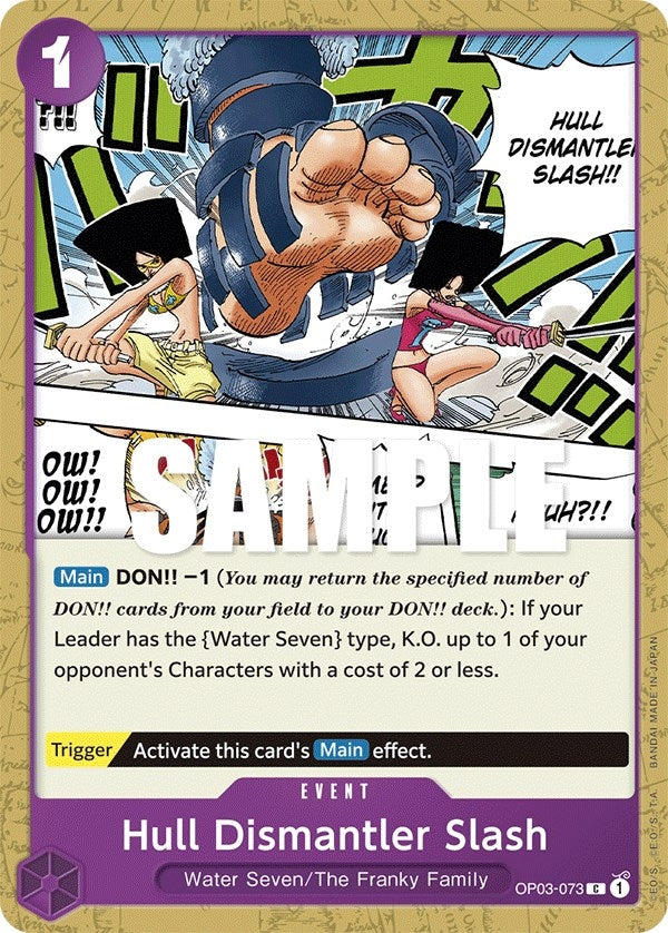 Image for Hull Dismantler Slash (OP03-073) (Pillars of Strength) - One Piece Card Game