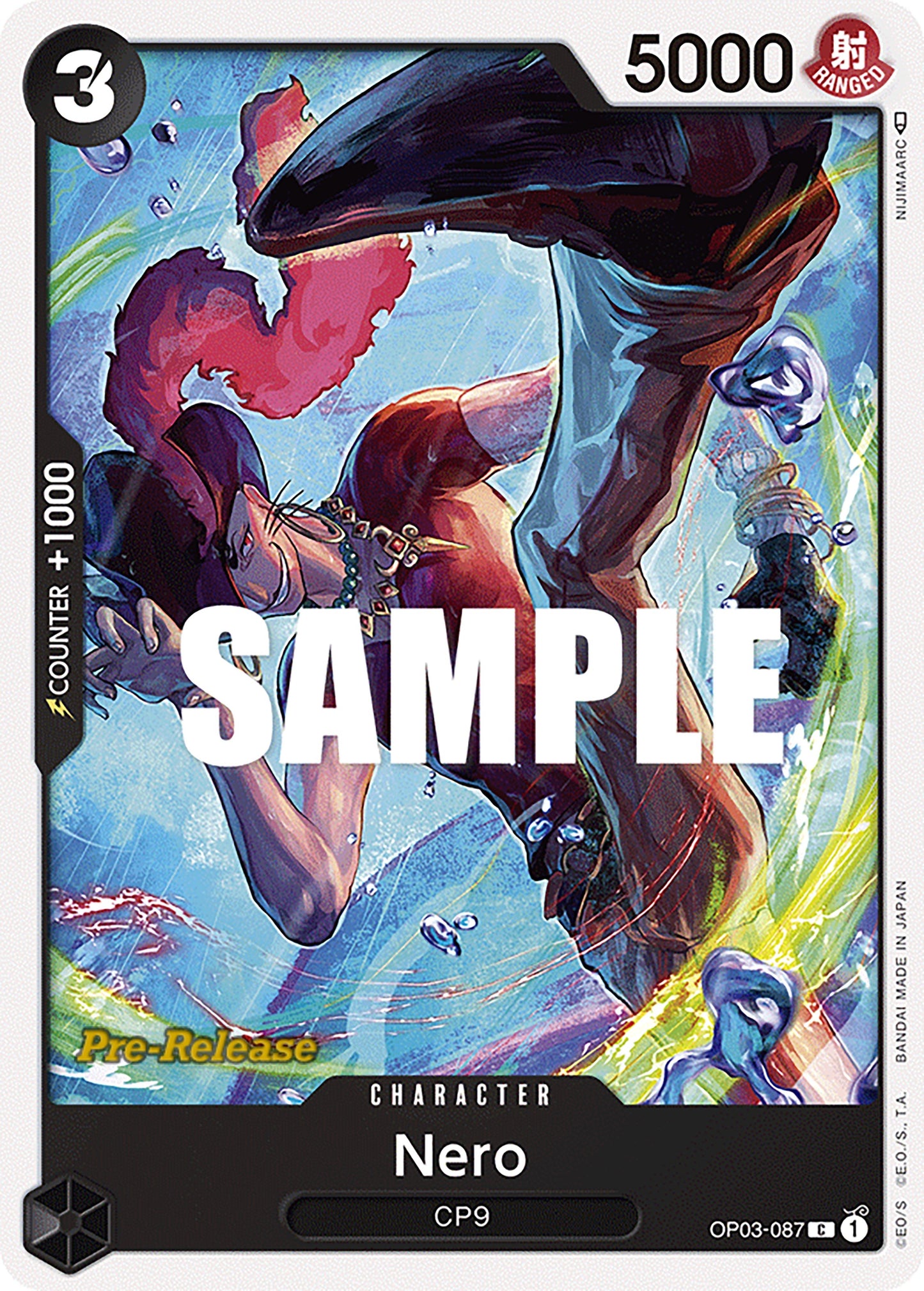 Image for Nero (OP03-087) (Pillars of Strength Pre-Release Cards) - One Piece Card Game