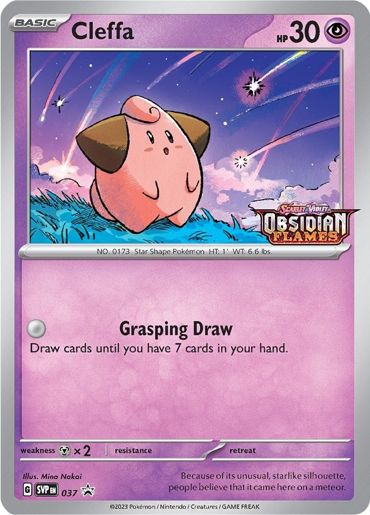 Image for Cleffa - 037 (Prerelease) (037) (SV: Scarlet & Violet Promo Cards) - Pokemon