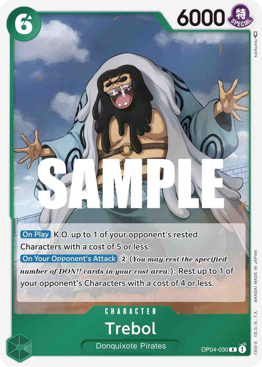 Image for Trebol (OP04-030) (Kingdoms of Intrigue) - One Piece Card Game