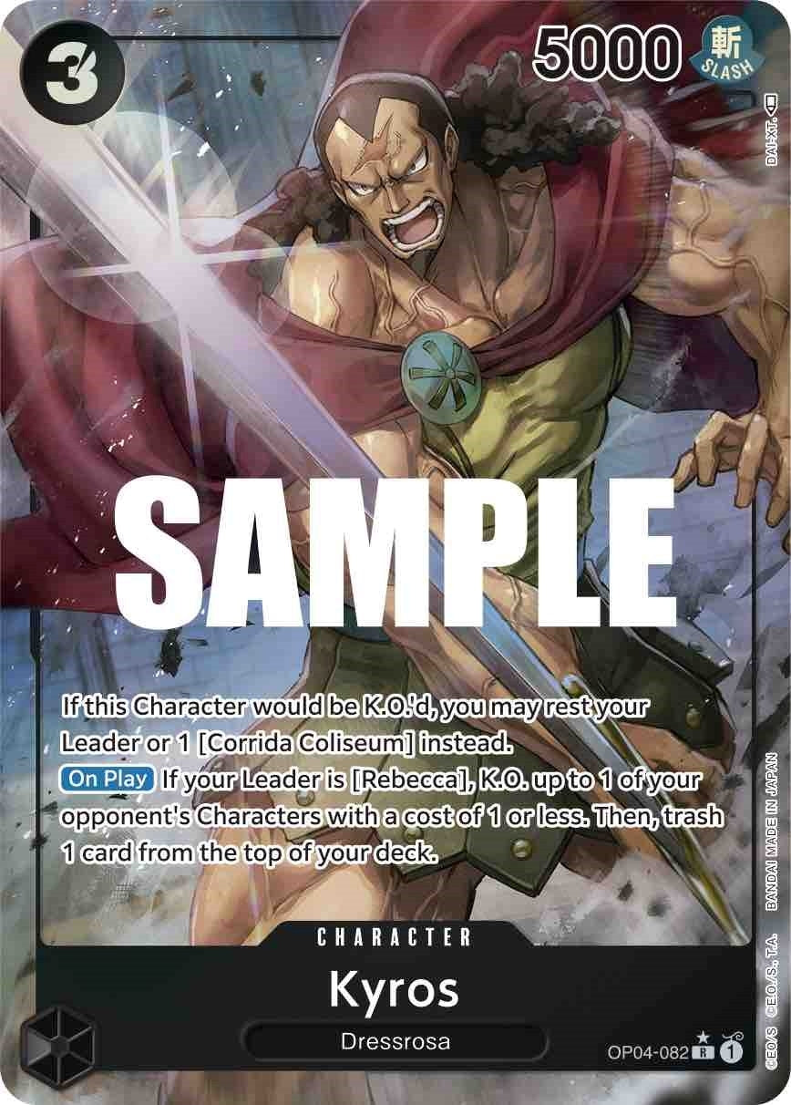 Image for Kyros (Alternate Art) (OP04-082) (Kingdoms of Intrigue) - One Piece Card Game
