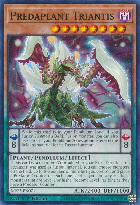 Image for Predaplant Triantis (MP23-EN071) (25th Anniversary Tin: Dueling Heroes Mega Pack) (MP23) - YuGiOh
