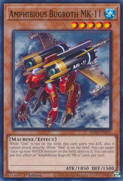 Image for Amphibious Bugroth MK-11 (MP23-EN075) (25th Anniversary Tin: Dueling Heroes Mega Pack) (MP23) - YuGiOh