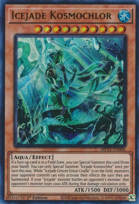 Image for Icejade Kosmochlor (MP23-EN006) (25th Anniversary Tin: Dueling Heroes Mega Pack) (MP23) - YuGiOh