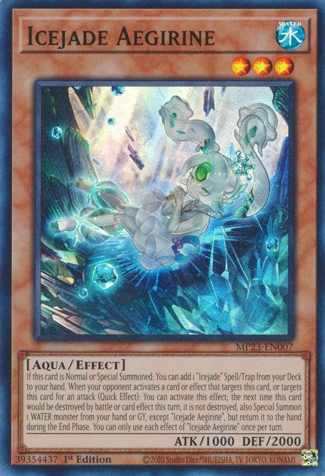 Image for Icejade Aegirine (MP23-EN007) (25th Anniversary Tin: Dueling Heroes Mega Pack) (MP23) - YuGiOh