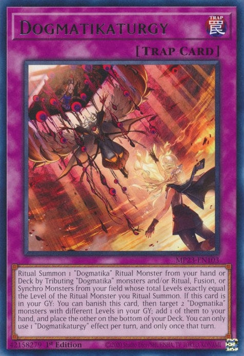 Image for Dogmatikaturgy (MP23-EN103) (25th Anniversary Tin: Dueling Heroes Mega Pack) (MP23) - YuGiOh