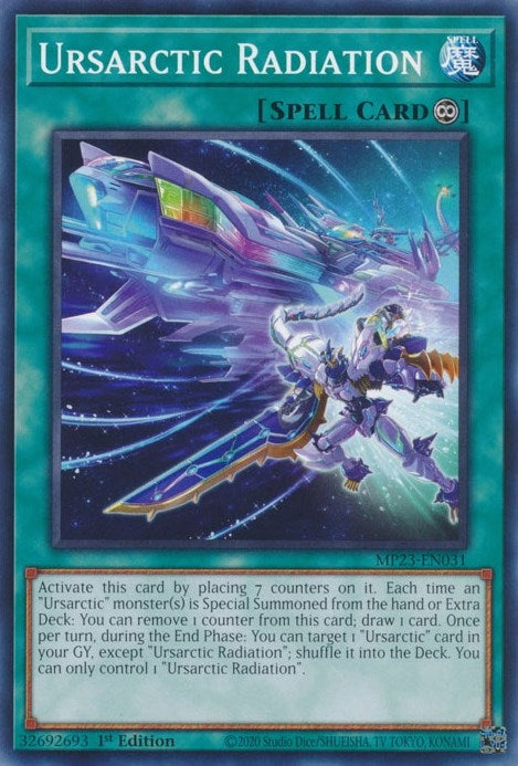Image for Ursarctic Radiation (MP23-EN031) (25th Anniversary Tin: Dueling Heroes Mega Pack) (MP23) - YuGiOh