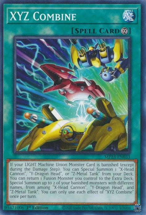 Image for XYZ Combine (MP23-EN033) (25th Anniversary Tin: Dueling Heroes Mega Pack) (MP23) - YuGiOh