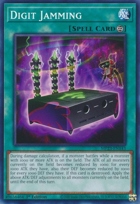Image for Digit Jamming (MP23-EN143) (25th Anniversary Tin: Dueling Heroes Mega Pack) (MP23) - YuGiOh