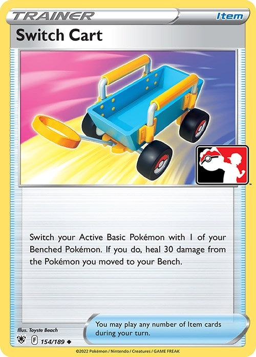Image for Switch Cart (154/189) (Prize Pack Series Cards) - Pokemon