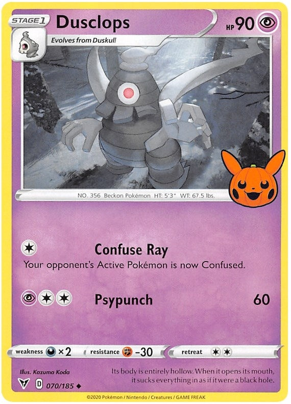 Image for Dusclops (070/185) (Trick or Trade BOOster Bundle 2023) - Pokemon