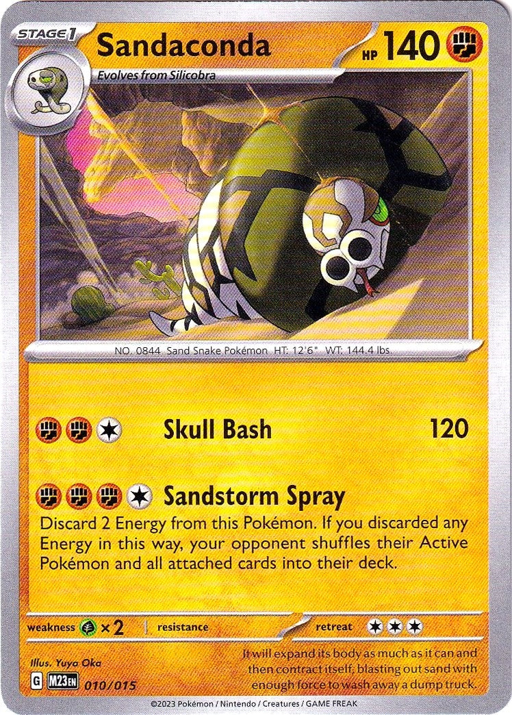 Image for Sandaconda (010/015) (McDonald's Promos 2023) - Pokemon