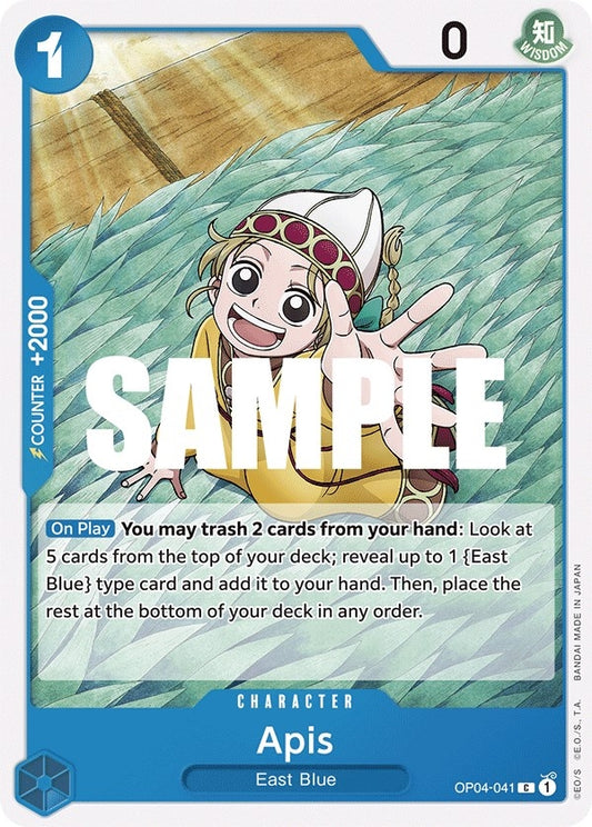 Image for Apis (OP04-041) (Kingdoms of Intrigue) - One Piece Card Game
