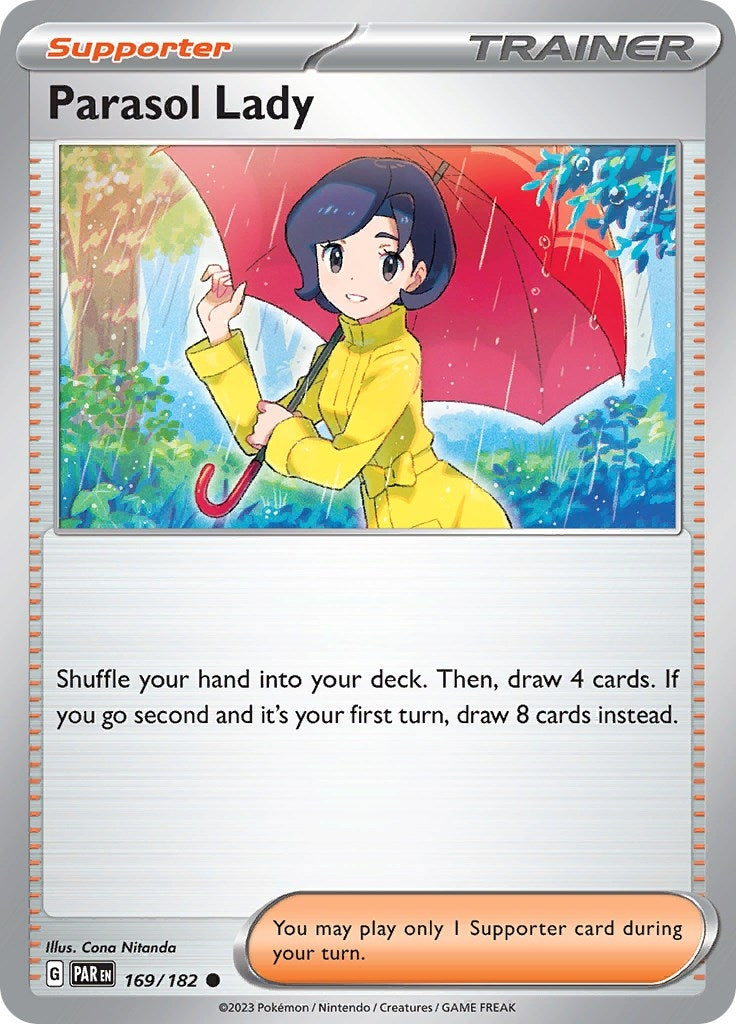 Image for Parasol Lady (169/182) (SV04: Paradox Rift) - Pokemon