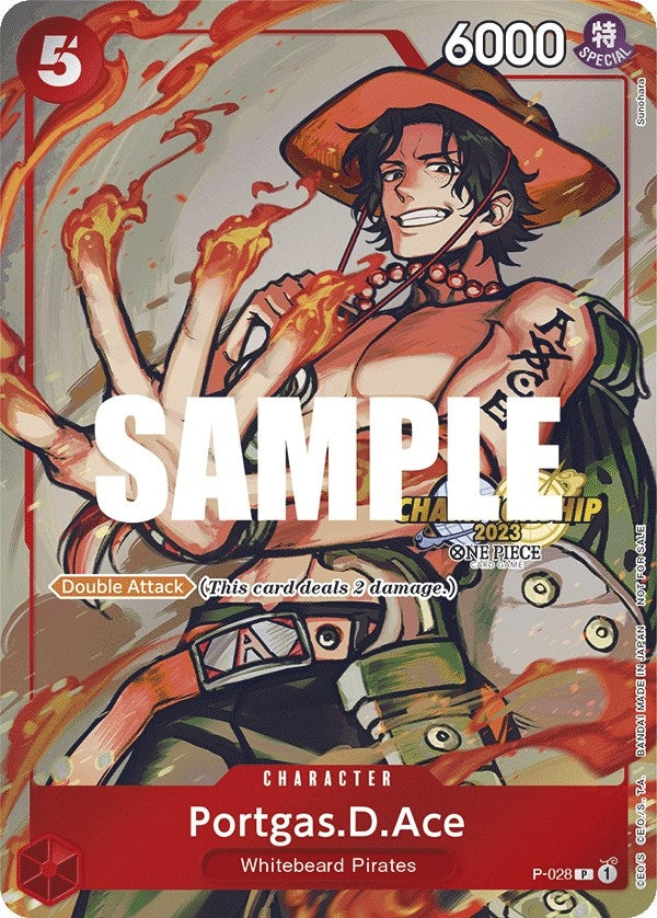 Image for Portgas.D.Ace (CS 2023 Event Pack) (P-028) (One Piece Promotion Cards) - One Piece Card Game