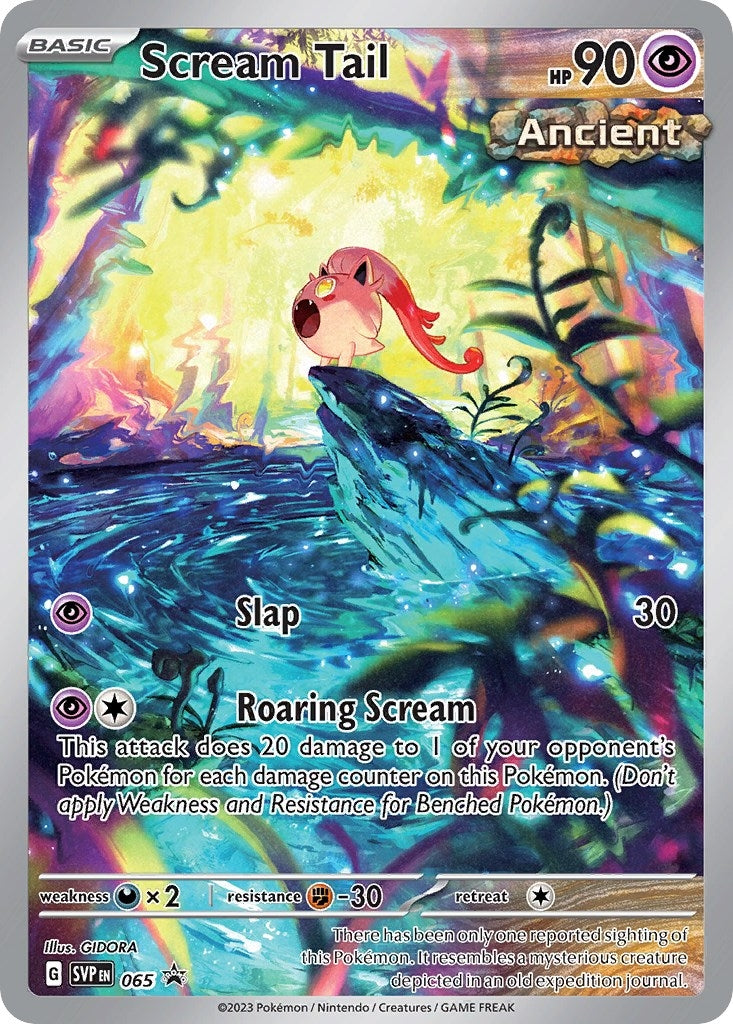Image for Scream Tail - 065 (065) (SV: Scarlet & Violet Promo Cards) - Pokemon
