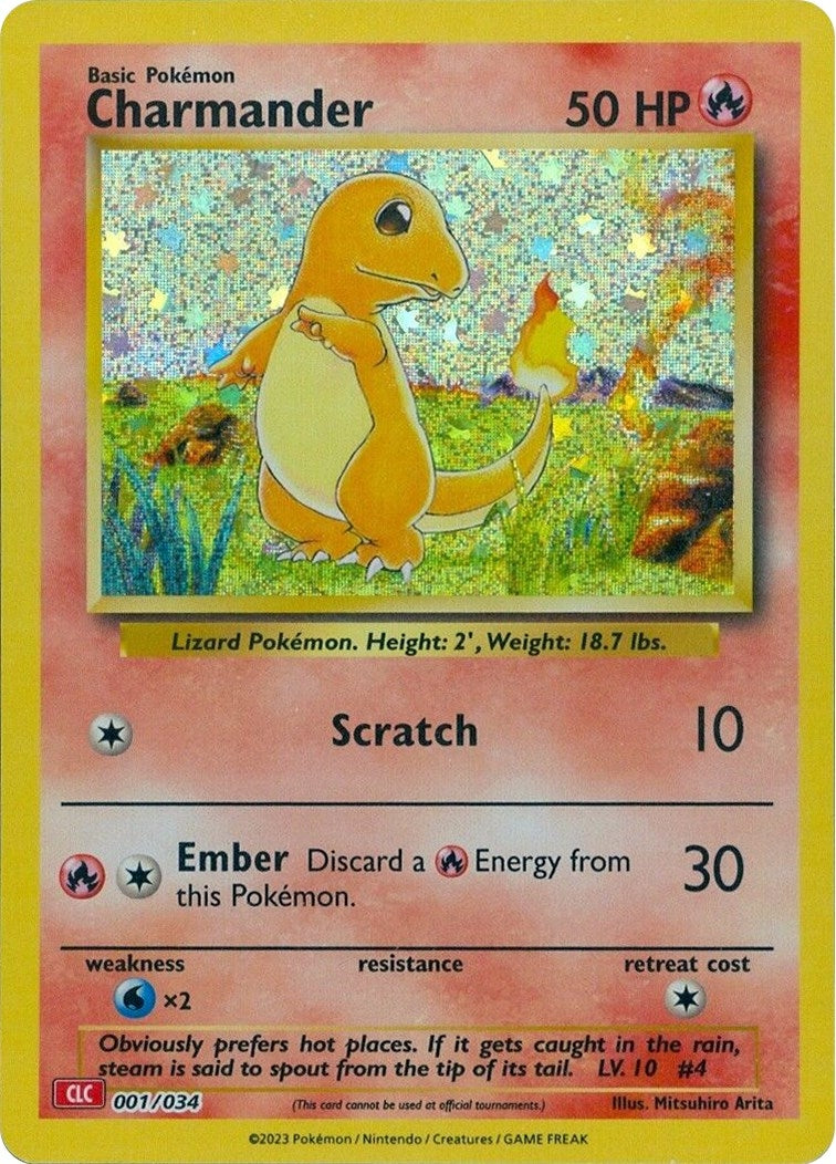 Image for Charmander (001/034) (Trading Card Game Classic) - Pokemon