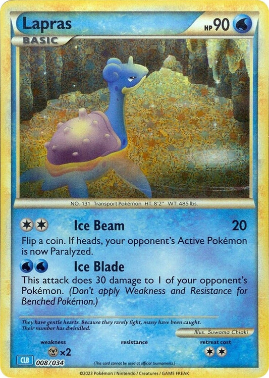 Image for Lapras (008/034) (Trading Card Game Classic) - Pokemon