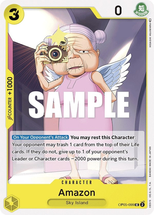 Image for Amazon (OP05-099) (Awakening of the New Era) - One Piece Card Game