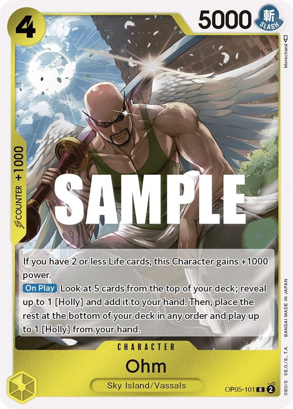 Image for Ohm (OP05-101) (Awakening of the New Era) - One Piece Card Game
