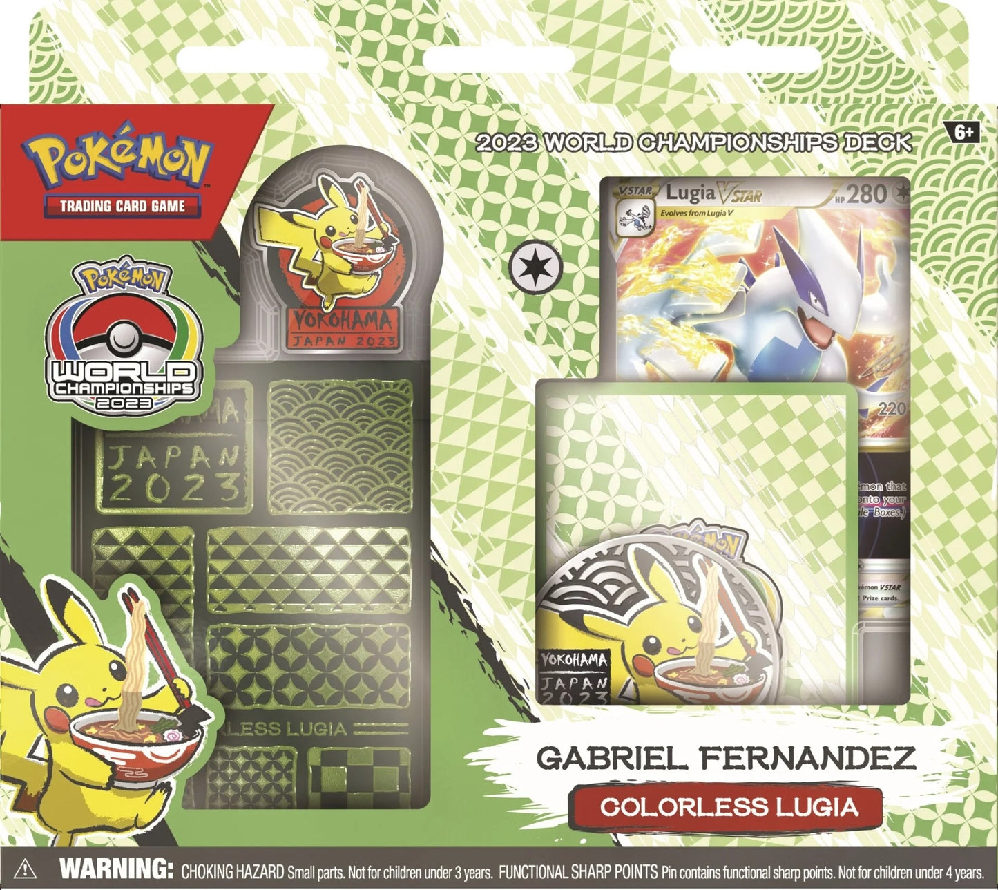 Image for 2023 World Championship Deck: Gabriel Fernandez (Colorless Lugia) - Pokemon