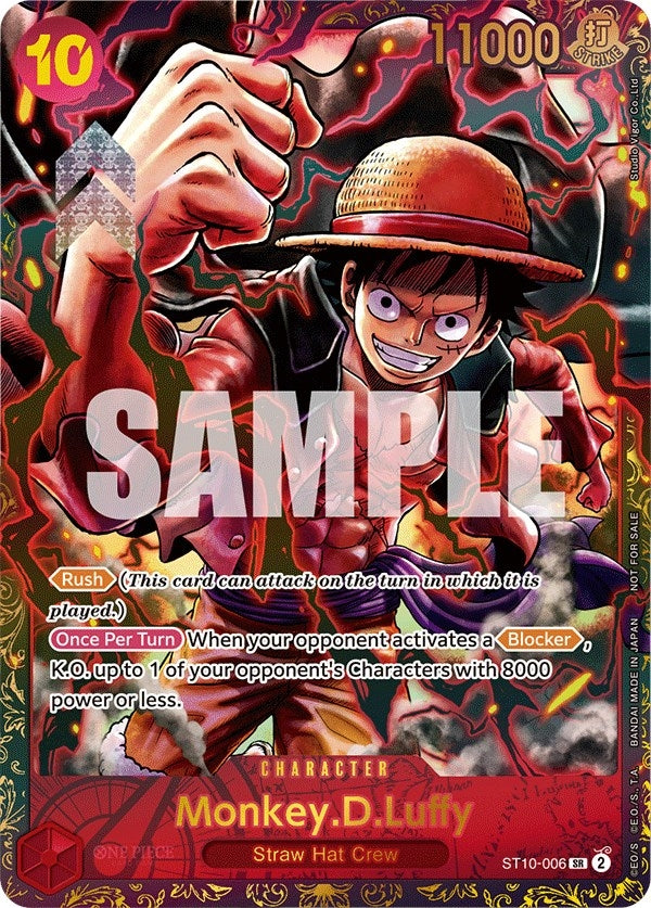 Image for Monkey.D.Luffy - ST10-006 (ST10-006) (One Piece Promotion Cards) - One Piece Card Game