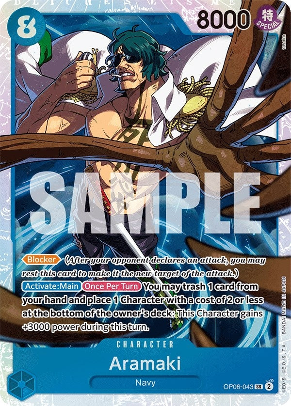 Image for Aramaki (OP06-043) (Wings of the Captain) - One Piece Card Game