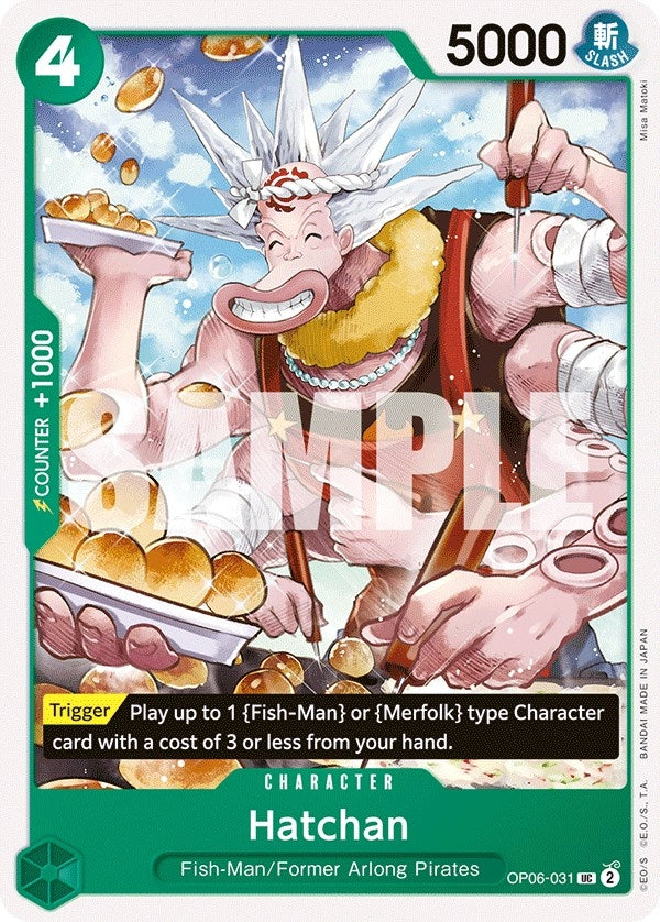 Image for Hatchan (OP06-031) (Wings of the Captain) - One Piece Card Game