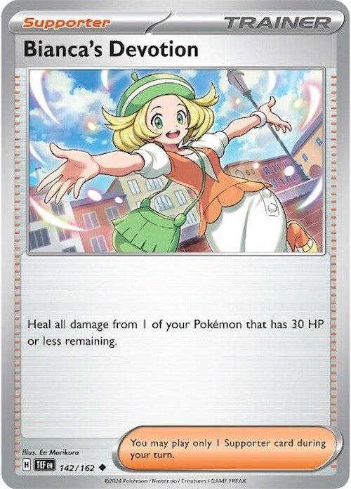 Image for Bianca's Devotion (142/162) (SV05: Temporal Forces) - Pokemon