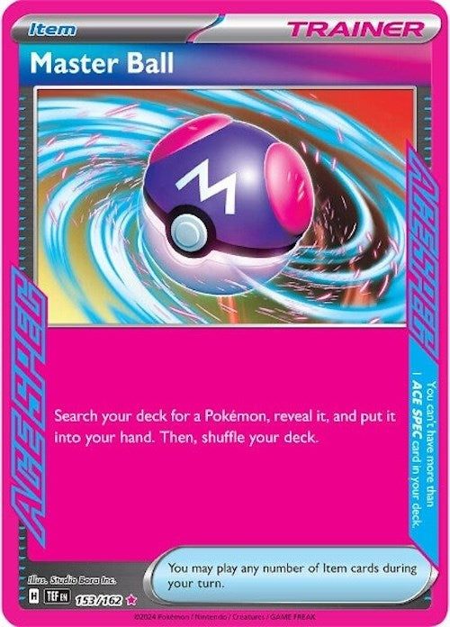 Image for Master Ball (153/162) (SV05: Temporal Forces) - Pokemon