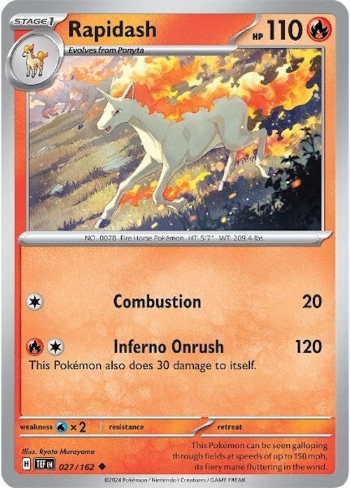 Image for Rapidash (027/162) (SV05: Temporal Forces) - Pokemon