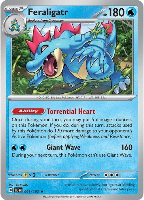Image for Feraligatr (041/162) (SV05: Temporal Forces) - Pokemon