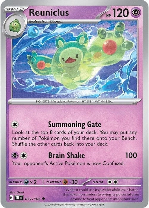 Image for Reuniclus (072/162) (SV05: Temporal Forces) - Pokemon