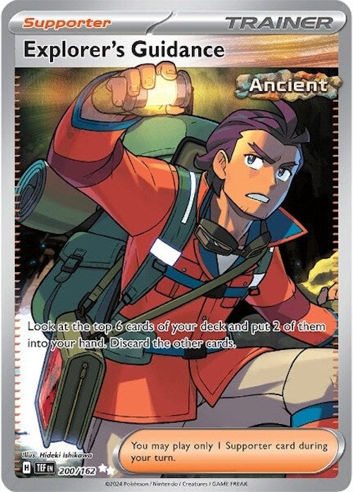Image for Explorer's Guidance (200/162) (SV05: Temporal Forces) - Pokemon